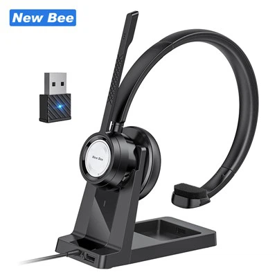 DSP ENC Mikrofonlu Tek Kulak Kablosuz Kulaklık