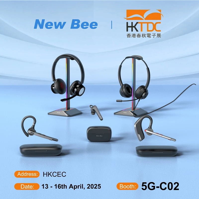 Meet New Bee team in the Hong Kong Spring Electronics Fair 2025 Meet New Bee team in the Hong Kong Spring Electronics Fair 2025